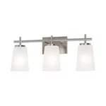 Afx JNNV2209MBSN JOANNA22"VANITY, Silver, Metal, 231/4INL. Fixed Price $134.00.