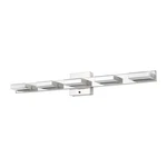 Mirrea 32" Chrome Vanity Lights 5 For Mirror Cct Adjustable Led. Fixed Price $97.36.
