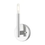 Livex Lighting 51171 Copenhagen 8" Tall Wall Sconce - Chrome. Fixed Price $63.96.