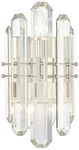Crystorama Bolton 13 1/2" High Polished Nickel Wall Sconce. Fixed Price $598.00.