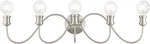 Lansdale 5-LIGHT Vanity Sconce Brushed Nickel Elegant Bathroom Lighting. Fixed Price $283.99.
