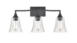 Millennium Caily 3-LIGHT Bathroom Vanity In Matte Black. Fixed Price $139.90.