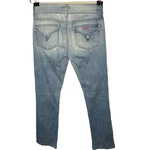 Hudson Double Button Light Blue Wash Jeans Low-rise Boot Cut Flap Pockets 26. Fixed Price $14.52.