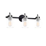 Justice Design Group FSN-8193-CLER-MBNK Bathroom Fixtures Indoor Lighting. Fixed Price $97.30.