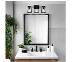 Feit Electric Katalyst 24" 3-LIGHT Matte Black Adjustable Cct Led Vanity. Fixed Price $41.18.
