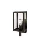 Hdc 24 In. Bronze Rustic Indoor/outdoor 1-LIGHT Wall Sconce W/clear Glass Shade. Fixed Price $38.99.
