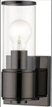 Livex Lighting, 17141-46, Quincy, Ada Sconce, Black Chrome. Fixed Price $85.99.