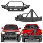 Fit 2005-2011 Toyota Tacoma Front Rear Bumper W/ Winch Plate Tire Carrier Light. Fixed Price $999.21.