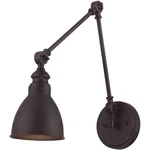 Savoy House Lighting 9-960-1-13 Dakota Swing Arm Or Wall Lamp English Bronze. Fixed Price $201.60.