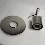 1 Light Dual Surface Mount 60W Polished Nickel Finish SATCO-60-4802. Fixed Price $20.00.