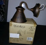 World Imports WI9002S-86 Outdoor Wall Sconce Hammered Bronze Ul Listed. Fixed Price $69.00.