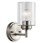Kichler 45910 Winslow 9" Tall Bathroom Sconce. Fixed Price $54.97.