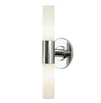 Alico Double Cylinder Light Vanity Chrome Finish With Frosted Glass BV820-5-15. Fixed Price $125.00.