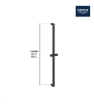 Grohe Euphoria Cube 36" Shower Bar. Fixed Price $99.00.