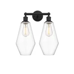 Innovations Lighting 616-2W-17-16 Cindyrella Vanity Black. Fixed Price $292.16.