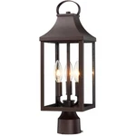 Myhxq 18.62 Post Outdoor Large 3-LIGHT Lamp Fixture Modern. Fixed Price $90.90.