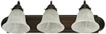 Maxim Essentials 24" Wide 3-LIGHT Bath Bar Vanity Wall. Fixed Price $68.00.