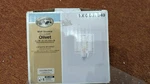 Hampton Bay Wall Sconce Olivet 5''W X 5''H 4.5''D Crystal Glass Shade. Fixed Price $39.78.