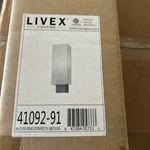 Livex Clark Light Ada Wall Sconce, Nickel 41092-91. Fixed Price $36.00.