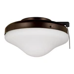 Craftmade All Weather Light Kit, Oiled Bronze W/opal Frost Glass ELK113-1OB-W. Fixed Price $54.99.