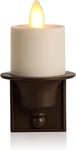 Luminara Nightlight Flameless Candle With Auto On/off Switch, 1 Watts - Bronze. Fixed Price $26.00.
