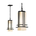 Outdoor Pendant Light Fixture - Aluminum Exterior Hanging Lantern, Ha.... Fixed Price $156.28.