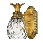 Hinkley Lighting Plantation Bath Sconce, Burnished Brass - 5310BB. Fixed Price $169.15.