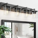 Bathroom Vanity Light, Square Design 4 Lights Morden Lighting Fixtures. Fixed Price $104.39.