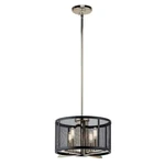 Kichler Lighting 43713PN Titus - Convertible Pendant 9.75 Inches Tall. Fixed Price $124.99.