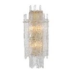 Crystorama Lighting Group ACK-923 Ackerly 20" Tall Wall Brass. Fixed Price $398.00.