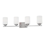 Millennium 3184SN Four Light Vanity, Pwt, Nckl, B/s, Slvr. Fixed Price $130.76.