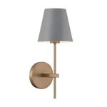 Crystorama Xavier Light Sconce, Vibrant Gold/blue XAV-B8321-VG-BL. Fixed Price $198.00.