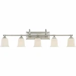Quoizel NL8605BN 5-LIGHT Nicholas Bath In Brushed Nickel. Fixed Price $398.99.