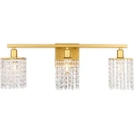 Living District LD7010BR Phineas 3 Light 24 Inch Brass Wall Sconce. Fixed Price $164.00.