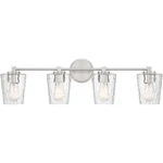 Savoy House Lighting 8-5606-4-SN Ballas Bathroom Vanity Satin Nickel. Fixed Price $318.00.