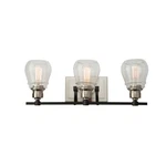 Artcraft Lighting AC11683 Nelson 22"W Vanity - Black. Fixed Price $210.70.