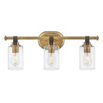 Hinkley Lighting Halstead Vanity Heritage Brass - 52883HB. Fixed Price $349.00.