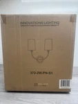 Innovations Lighting 372-2W-PN-S1 Giselle Sconce, Polished Nickel *read*. Fixed Price $41.99.