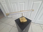 Joosenhouse Picture Vanity Light - Brass Color Adjustable Arm JQ7110. Fixed Price $33.00.