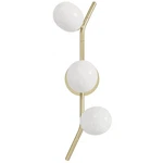 Avenue Lighting Hampton 3LT 22" Wall Sconce, Brass/white Glass HF4803-WHT. Fixed Price $670.00.