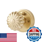 Mrml Brushed Gold Privacy Door Knob, Interior Light Handle Bedroom Bat. Fixed Price $58.49.