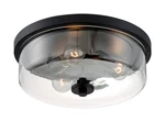 Nuvo Lighting 60/7169 Sommerset 3 15"W Flush Mount Drum - Black. Fixed Price $234.99.