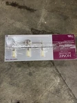 Home Decorators Collection Ayelen 22" Brushed Nickel Bathroom Vanity Light. Fixed Price $30.00.