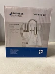 Progress Lighting Briosco P710150-009 1-LIGHT Brushed Nickel Wall Sconce. Fixed Price $24.42.