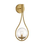 Savoy House 9-7193-1 Encino 20" Tall Bathroom Sconce Brass. Fixed Price $166.00.