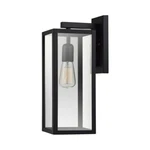 Hampton Bay Hurley Black Modern Indoor/outdoor 1-LIGHT Wall Sconce. Fixed Price $75.90.