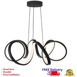 Artika Swirl Ribbon Led Pendant Light Dimmable New. Fixed Price $142.99.