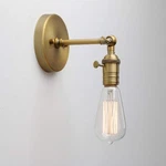 Permo Industrial Mini Single Adjustable Simple Metal Wall Sconces. Fixed Price $50.95.