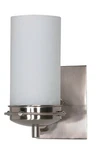 Nuvo Lighting Polaris 1-LIGHT Wall White Opal Glass, Brushed Nickel. Fixed Price $47.99.