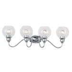 Maxim Lighting Ballord 4-LIGHT Bath Vanity, Polished Chrome 1114CLPC. Fixed Price $109.99.
